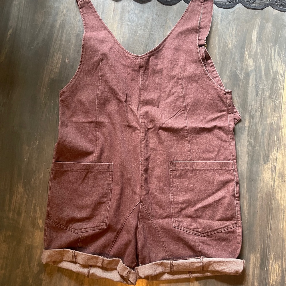 Casual Maroon Jumpsuit
